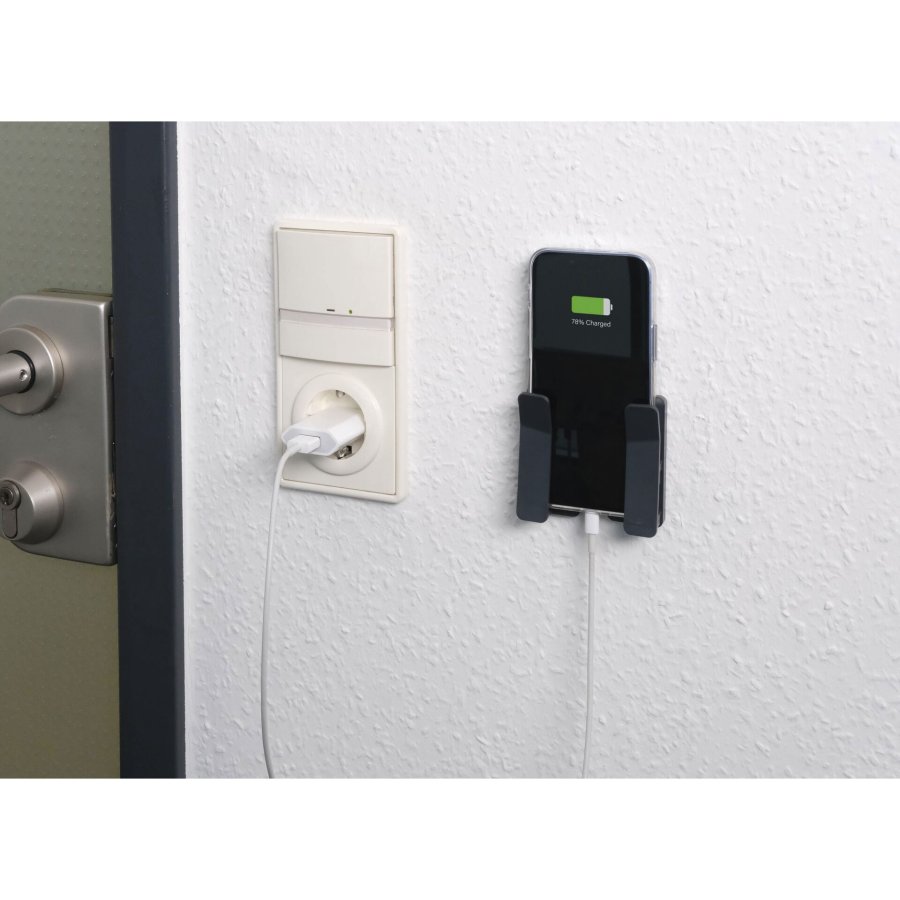 Durable Tablet Wall mount VISIOCLIP, anthracite 893958 #5