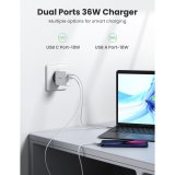 UGREEN 36W Dual Port Charger EU USB-A/USB-C #2
