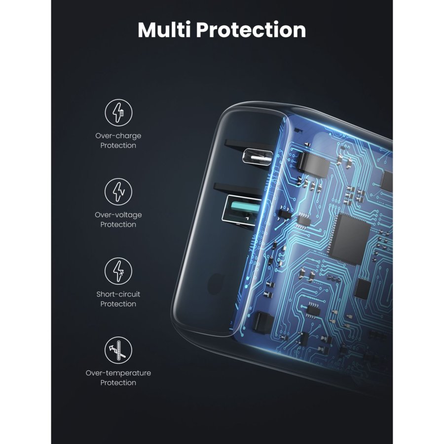 UGREEN 36W Dual Port Charger EU USB-A/USB-C #5