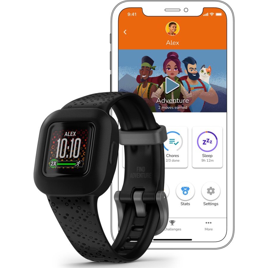 Garmin vivofit jr. 3 Black Cosmic #3
