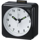 Hama Travel Clock A50, black fluorescent Hand       186329 #1