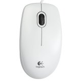 Logitech B100 Optical USB Mouse white OEM #1