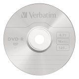 1x100 Verbatim DVD-R 4,7GB 16x Speed, matt silver #2