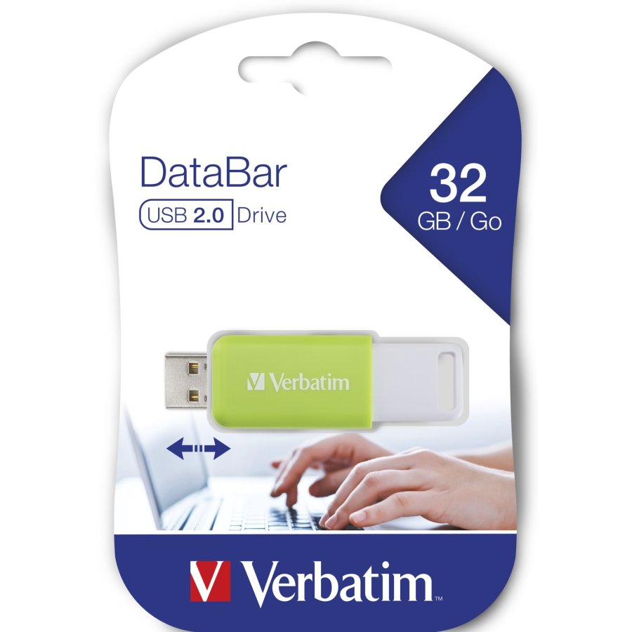 Verbatim DataBar USB 2.0    32GB Green #4