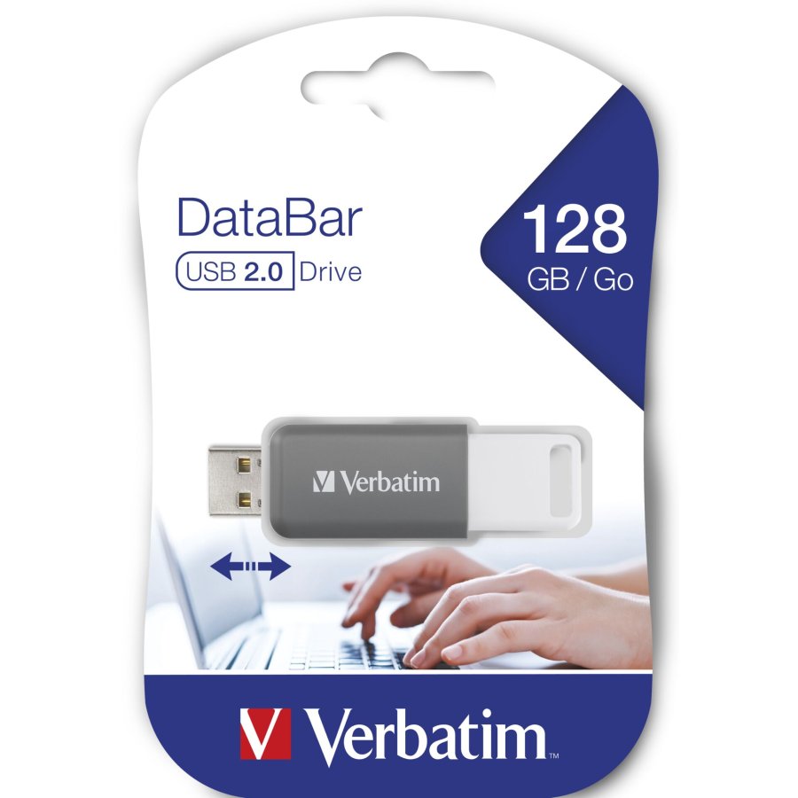 Verbatim DataBar USB 2.0   128GB Grey #4