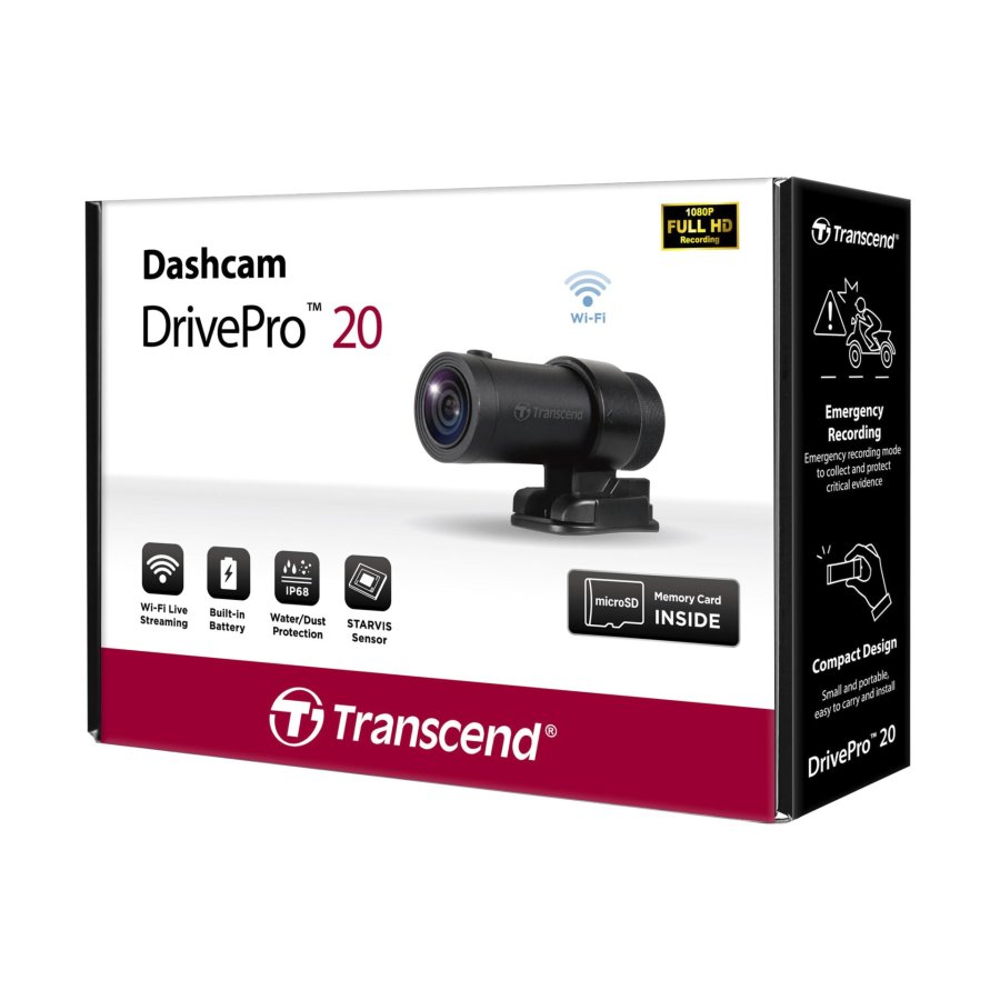 Transcend DrivePro 20 Motorcycle Camera incl. 32GB microSDHC #8