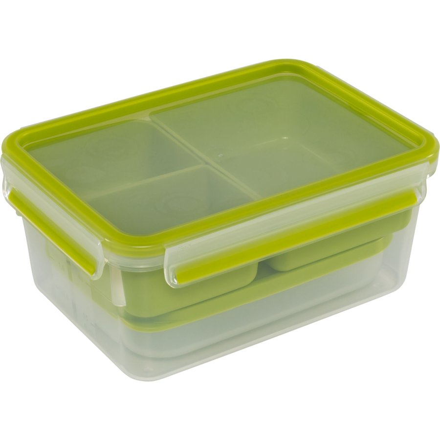 EMSA Clip&Go Food Storage Box green 2,3 L #1