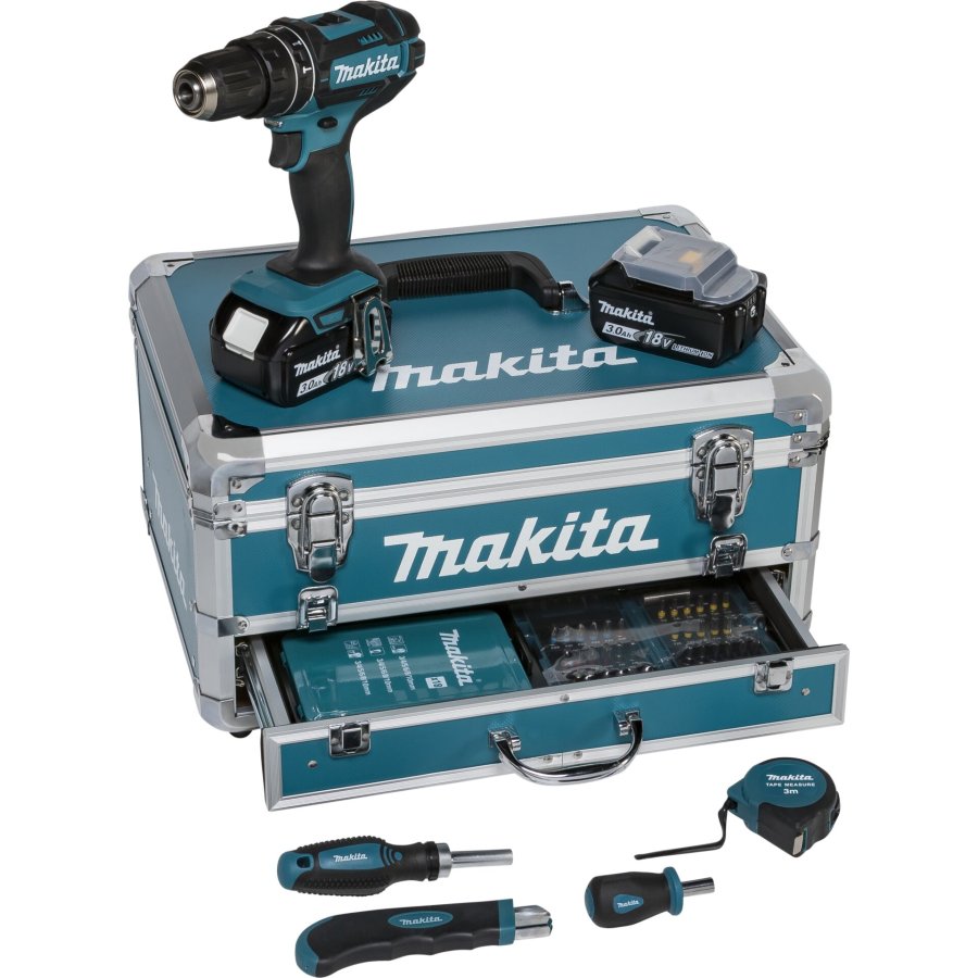 Makita DHP482RFX9 Cordless Combi Drill #1