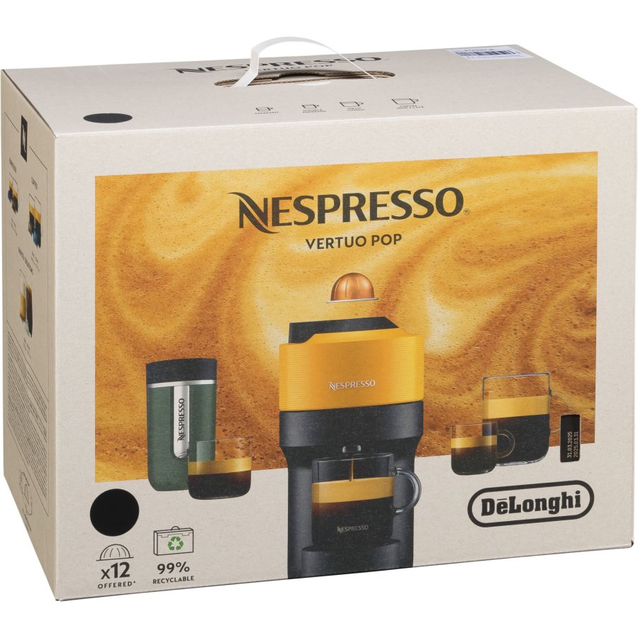 Nespresso Vertuo Pop ENV 90.B by Delonghi, black #1