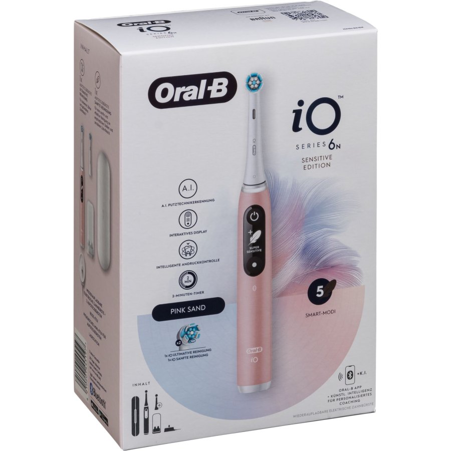 Oral-B iO Series 6 Pink Sand + Case                     JAS22 #1
