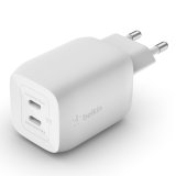 Belkin BOOST Charger 2xUSB-C 65W Charg.PD 3.0 PPS wt. WCH013vfWH #1