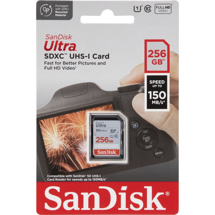 SanDisk Ultra SDXC UHS-I   256GB 150MB/s       SDSDUNC-256G-GN6IN #1