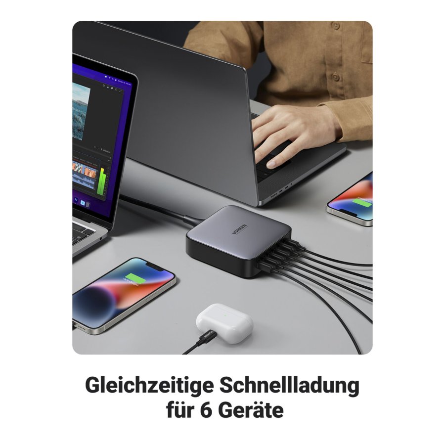 UGREEN 2USB-A+4USB-C 200W Desktop Fast Charger #4