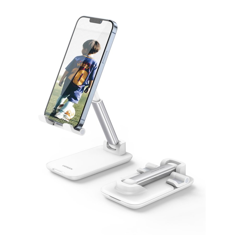 UGREEN Foldable Multi-Angle Phone Desktop Stand Silver #2