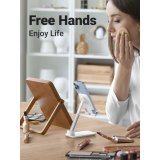 UGREEN Foldable Multi-Angle Phone Desktop Stand Silver #4