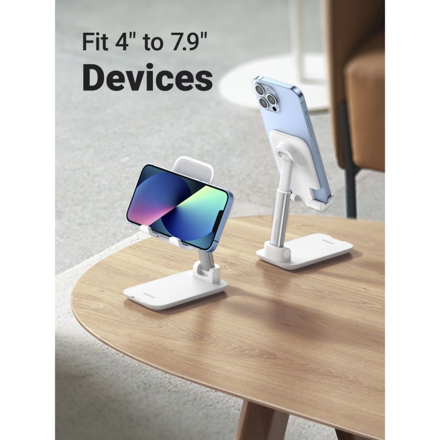 UGREEN Foldable Multi-Angle Phone Desktop Stand Silver #7