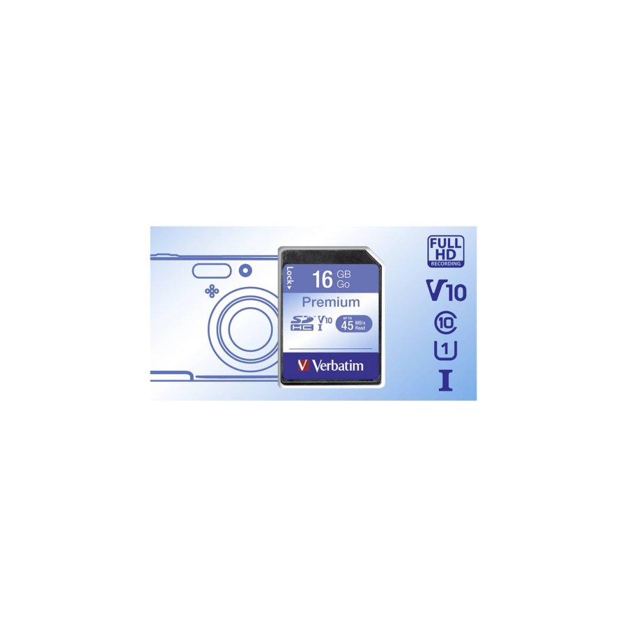 Verbatim SDHC Card 16GB Class 10 #3