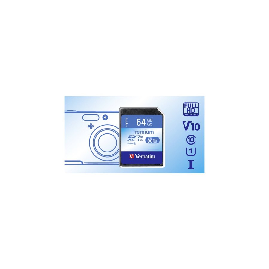 Verbatim SDXC Card 64GB Class 10 #3