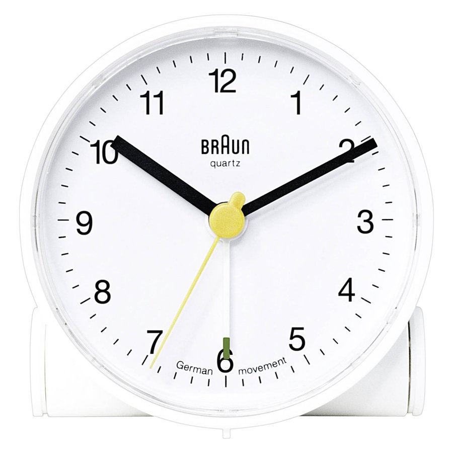 Braun BNC 001 WH Alarm Clock white #1