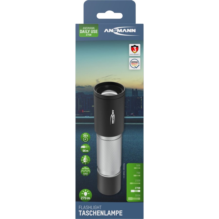Ansmann LED Torch Daily Use 270B incl. 3xAAA 1600-0429 #11