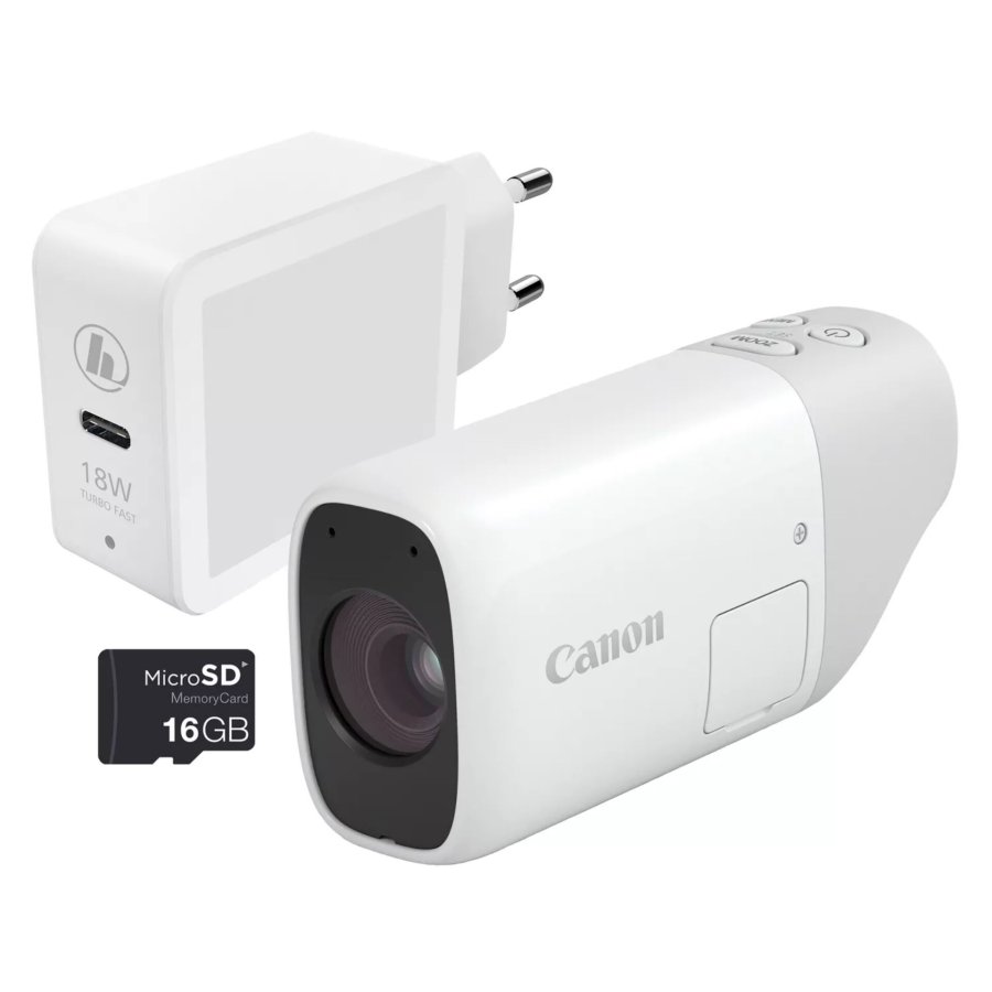 Canon PowerShot Zoom Essential Kit white #1