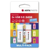 AgfaPhoto USB 3.0           64GB Color Mix MP2 #1