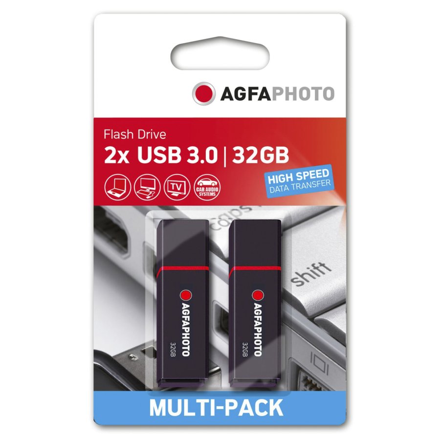 AgfaPhoto USB 3.0           32GB black MP2 #1