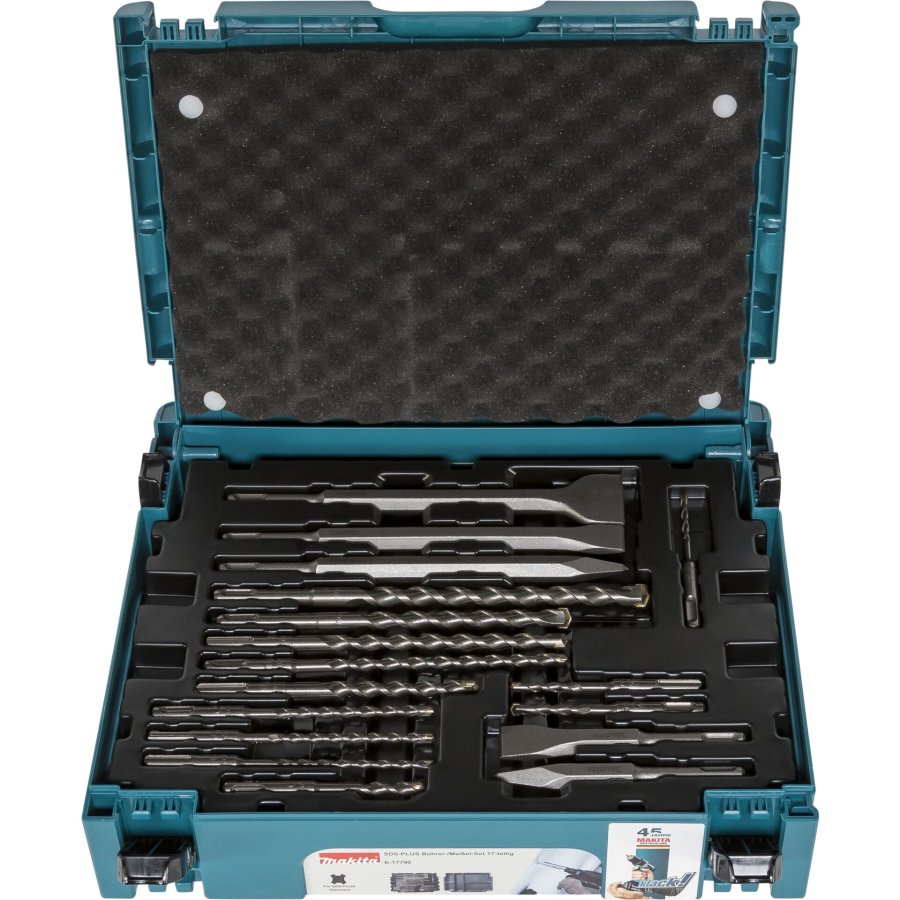 Makita E-17790 SDS-PLUS Drill and Chisel Set #1