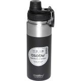 Asobu Alpine Flask Bottle Black, 0.53 L #1