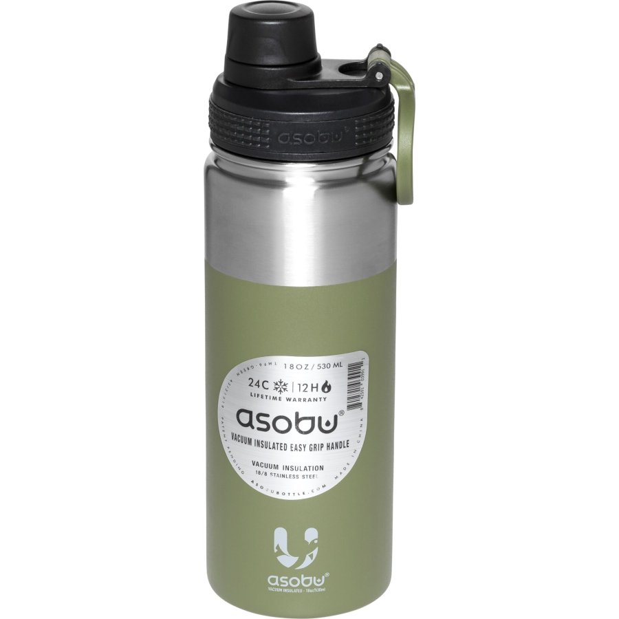 Asobu Alpine Flask Bottle Green,  0.53 L #1