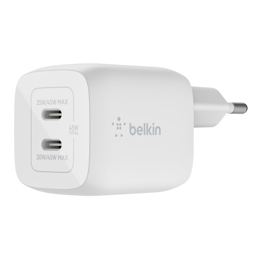 Belkin BOOST Charge USB-C 45W Charger GaN PD+PPS WCH011vfWH #1