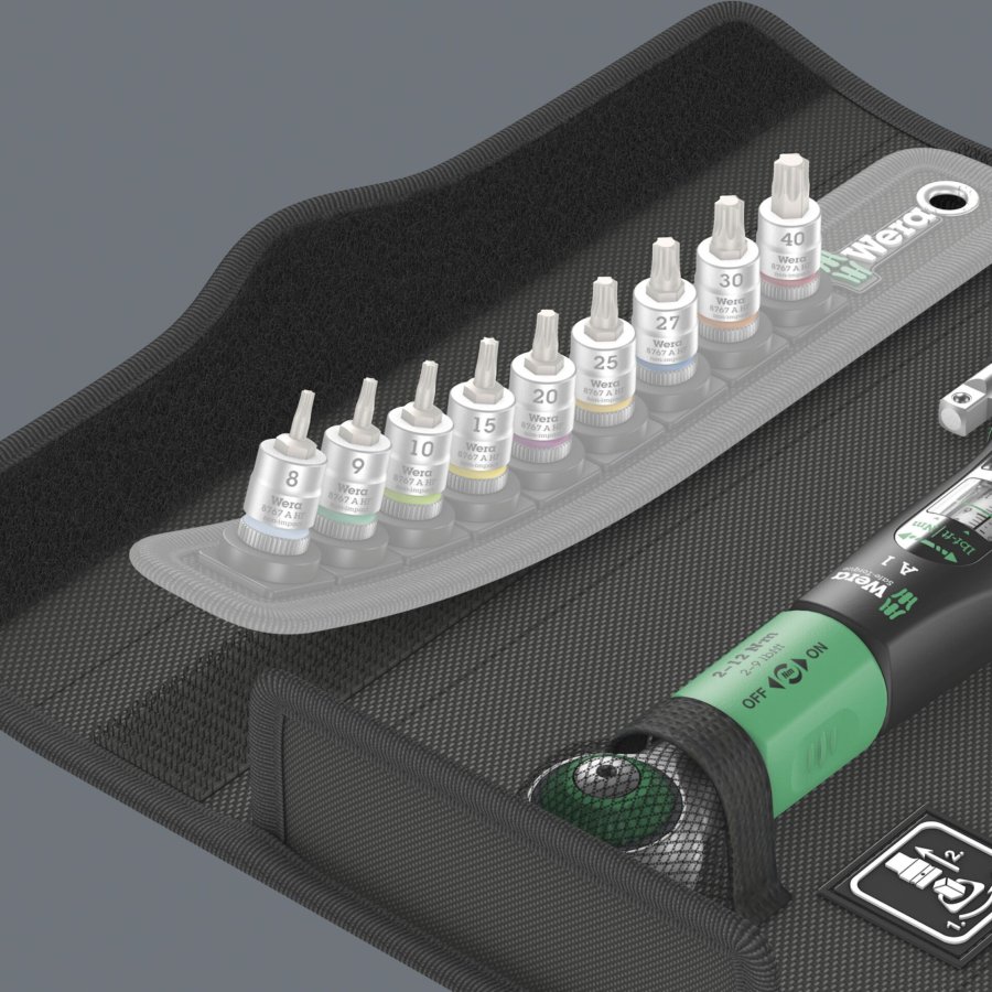Wera Safe-Torque A 1 Set 1 1/4  Square, 2-12 Nm #8