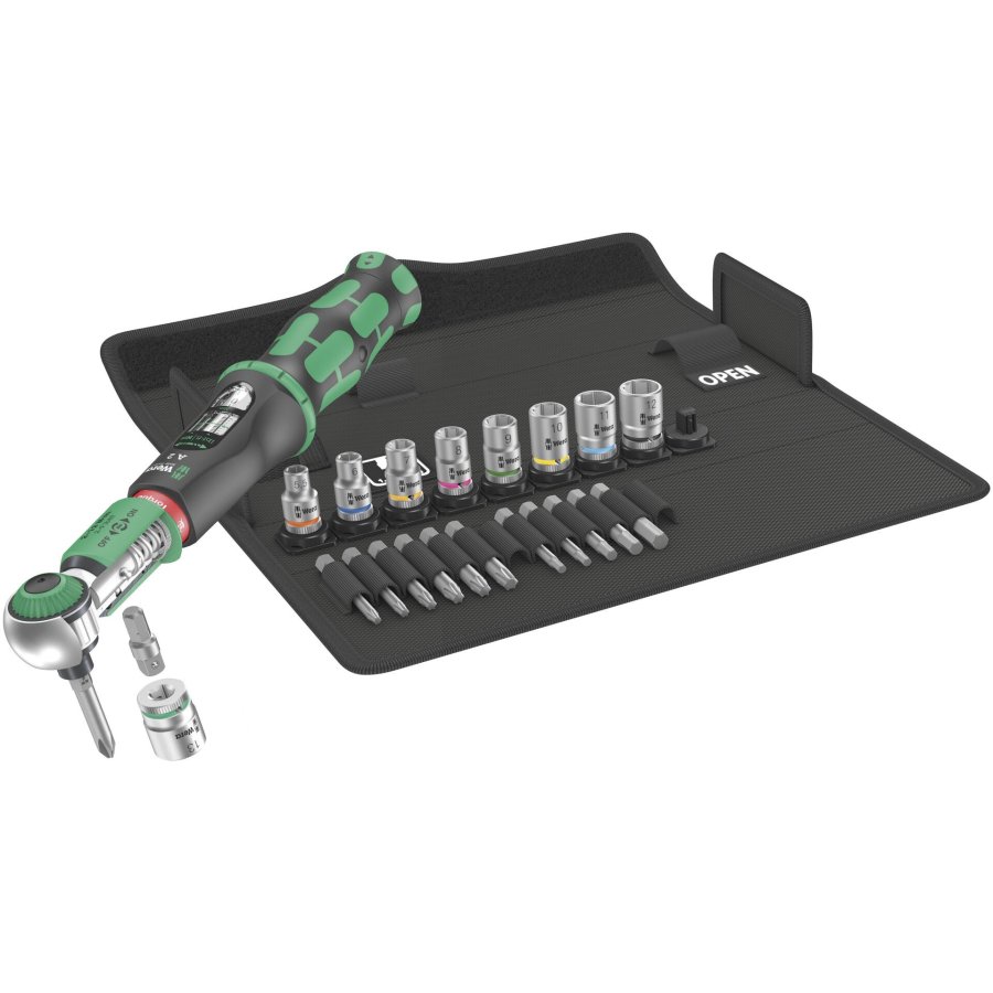 Wera Safe-Torque A 2 Set 1 1/4  Hexagon, 2-12 Nm #1