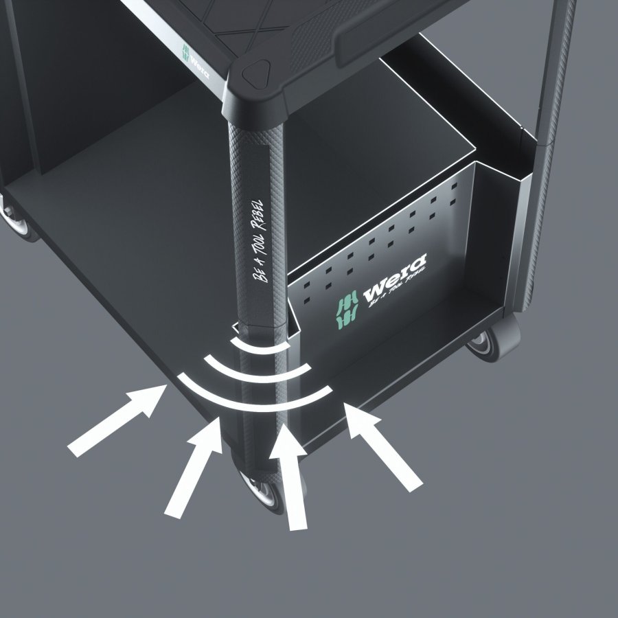 Wera 9700 Tool Rebel Workshop Trolley 1 #6