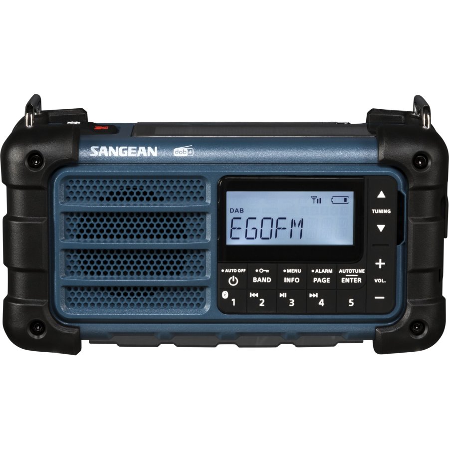 Sangean MMR-99 DAB blue Emergency/Crank/Solar Radio #1