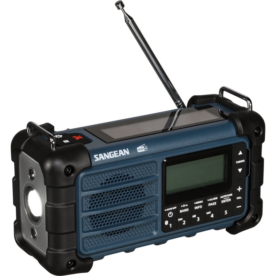Sangean MMR-99 DAB blue Emergency/Crank/Solar Radio #3