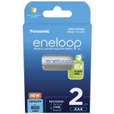 Genopladelige batterier PANASONIC ENELOOP AAA 800 mAh 2 szt (BK-4MCDE/2CP) #1