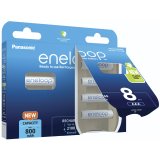 Genopladelige batterier PANASONIC ENELOOP AAA 800 mAh 8 szt (BK-4MCDE/8HH) #4
