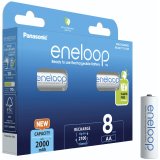 Genopladelige batterier PANASONIC ENELOOP AA 2000 mAh 8 szt (BK-3MCDE/8HH) #2