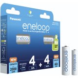 Genopladelige batterier PANASONIC ENELOOP 4x AA 2000 mAh + 4x AAA 800 mAh 8 szt (BK-3MCDE+4MCDE/8CP) #2