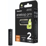 Genopladelige batterier PANASONIC ENELOOP PRO AAA 930 mAh 2 szt (BK-4HCDE/2CP) #3