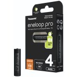 Genopladelige batterier PANASONIC ENELOOP PRO AAA 930 mAh 4 szt (BK-4HCDE/4CP) #3