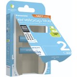 1x2 Panasonic Eneloop lite Micro 550mAh AAA DECT     BK-4LCCE/2DE #4
