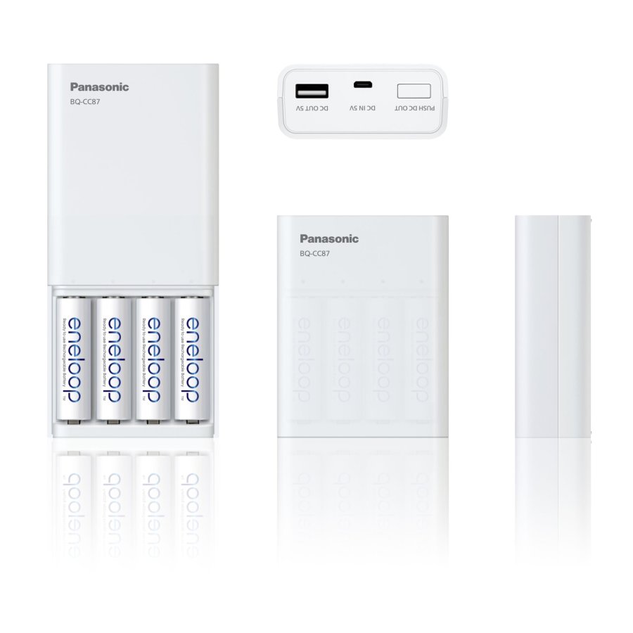 Panasonic Eneloop Smart Plus USB Travel Charger BQ-CC87 ohne Akku #4