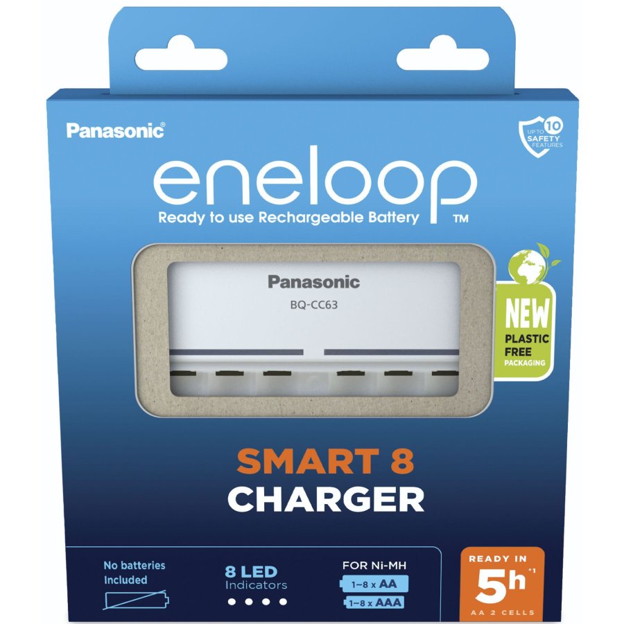 Panasonic Eneloop Smart 8 Charg. BQ-CC63 without batteries #1