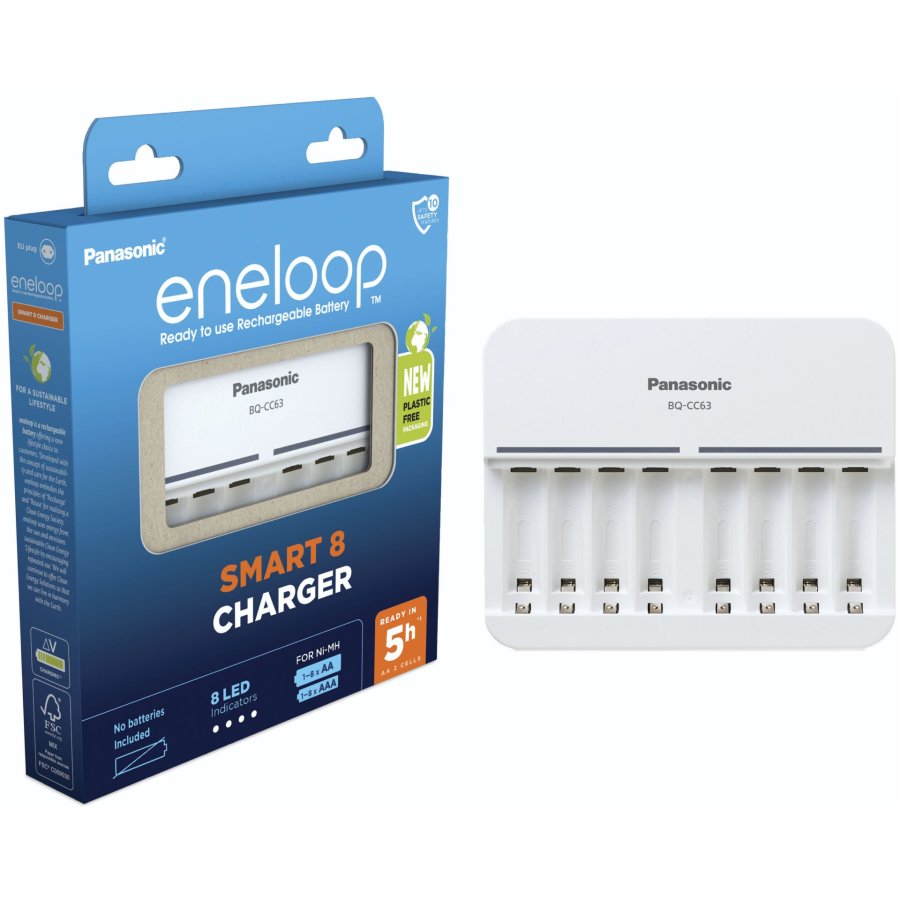 Panasonic Eneloop Smart 8 Charg. BQ-CC63 without batteries #2