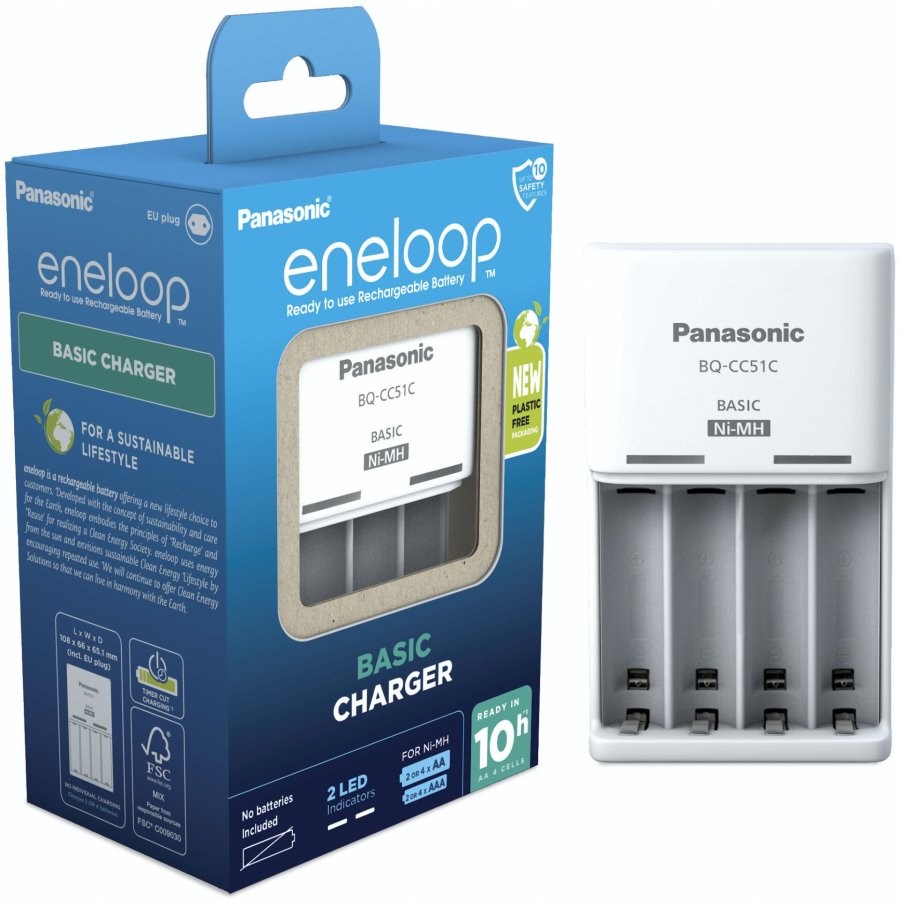 Panasonic Eneloop Basic Charger BQ-CC51E without batteries #2