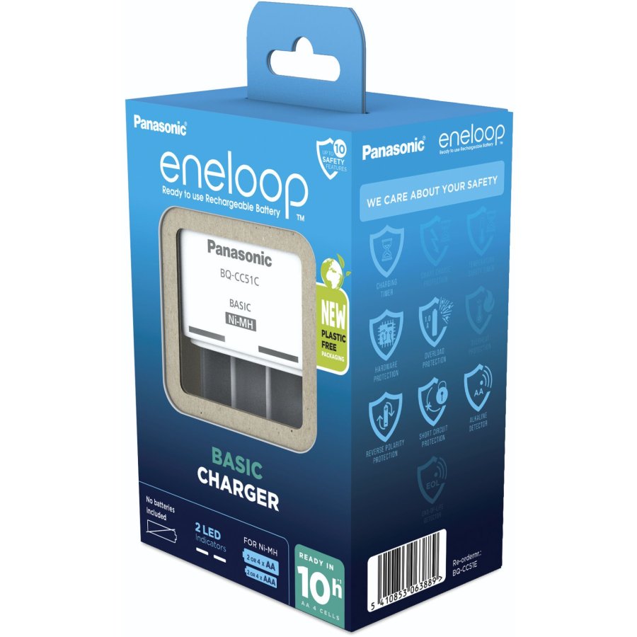 Panasonic Eneloop Basic Charger BQ-CC51E without batteries #3