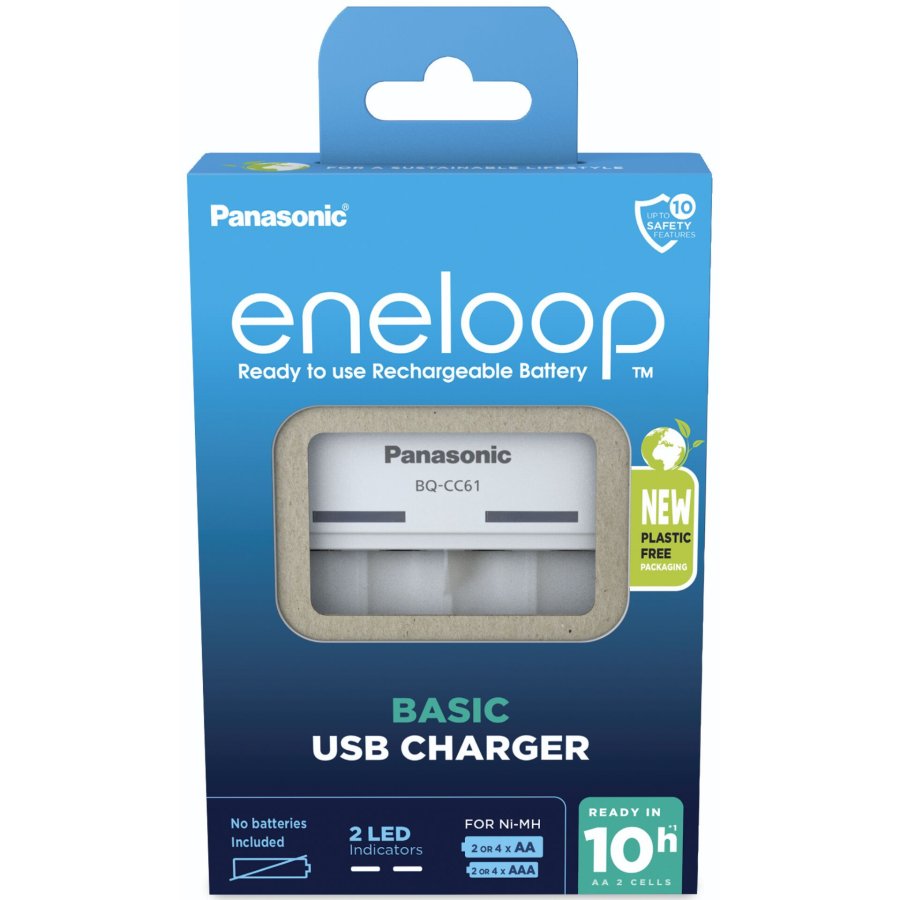 Panasonic Eneloop Basic Charger USB BQ-CC61 without Batteries #1