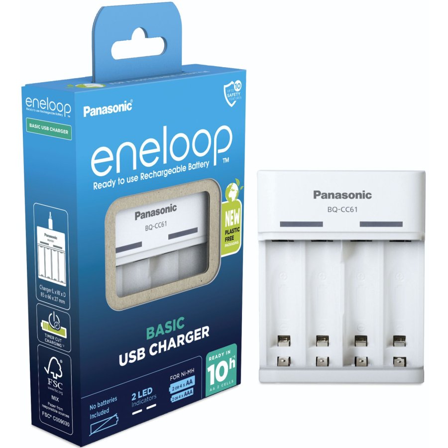 Panasonic Eneloop Basic Charger USB BQ-CC61 without Batteries #2